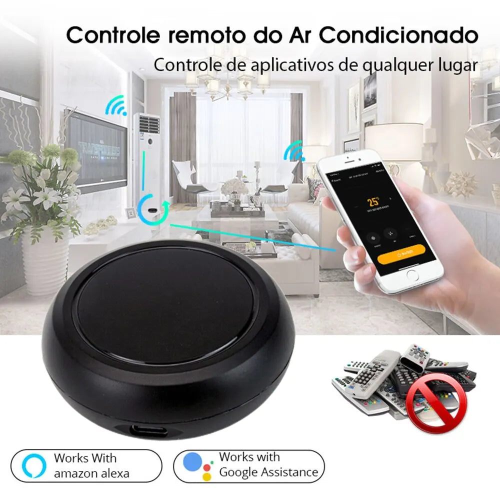 Smart Wifi IR Universal Remote Control with Tuya Smart Life APP Voice Control Infrared Remote Controller for Alexa Google Home